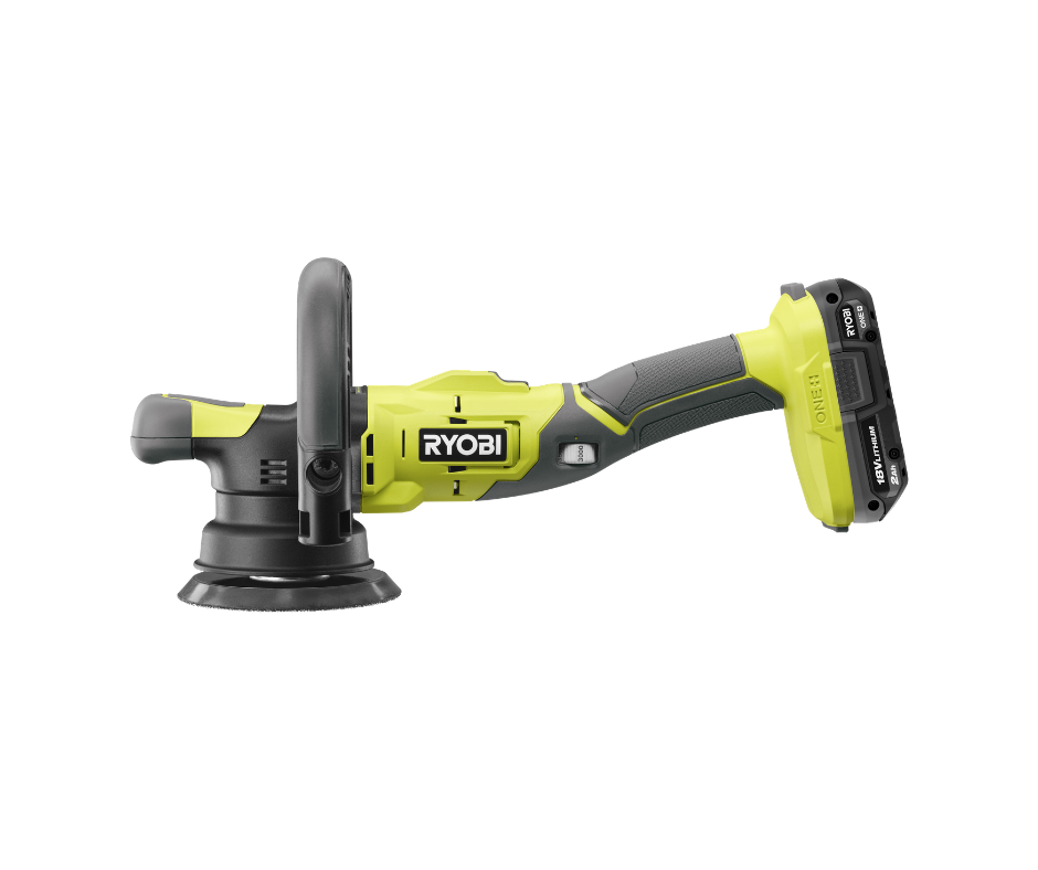 18V ONE+ 5″ VARIABLE SPEED DUAL ACTION POLISHER | RYOBI