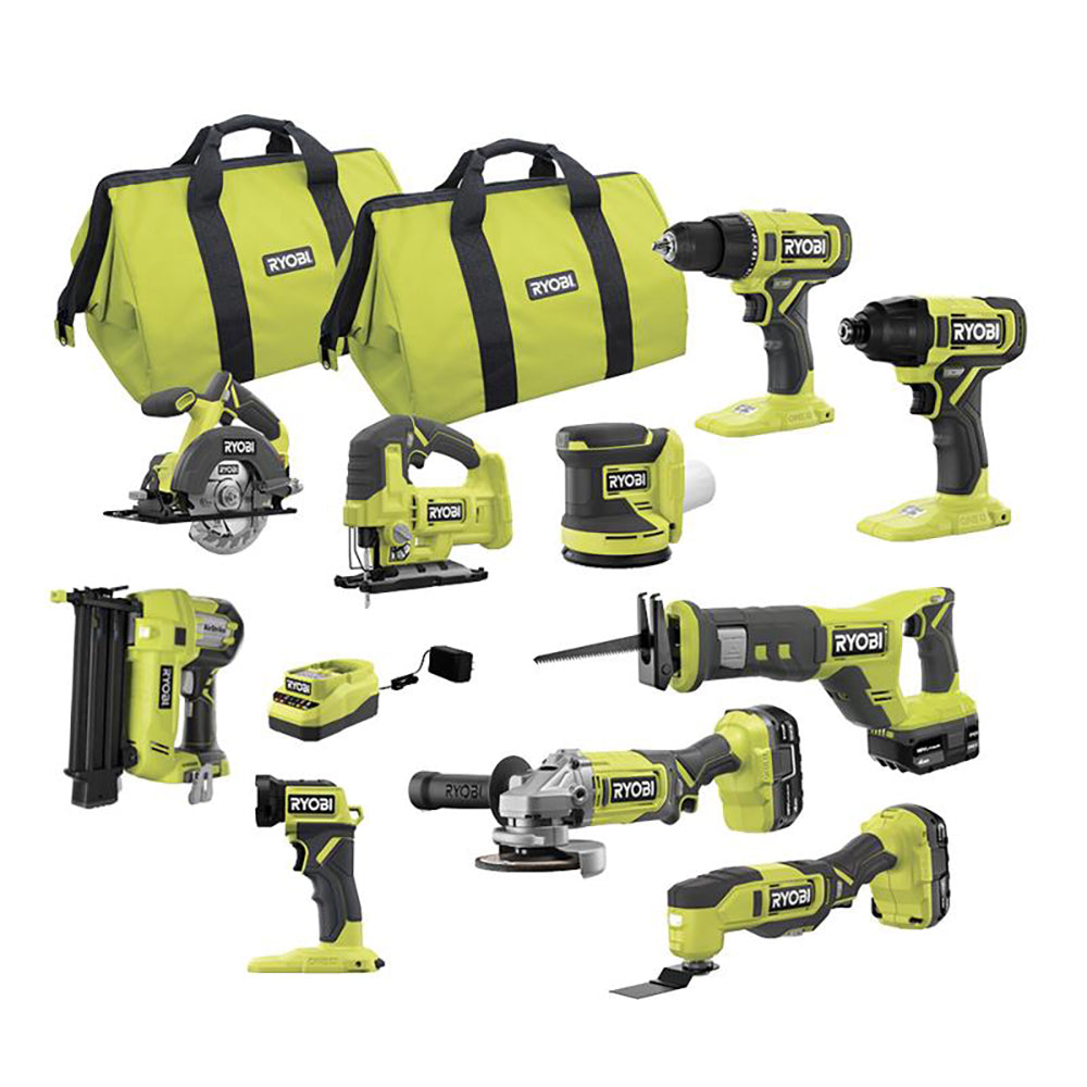 18V ONE+ 10-TOOL COMBO KIT | RYOBI
