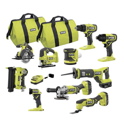 18V ONE+ 10-TOOL COMBO KIT | RYOBI