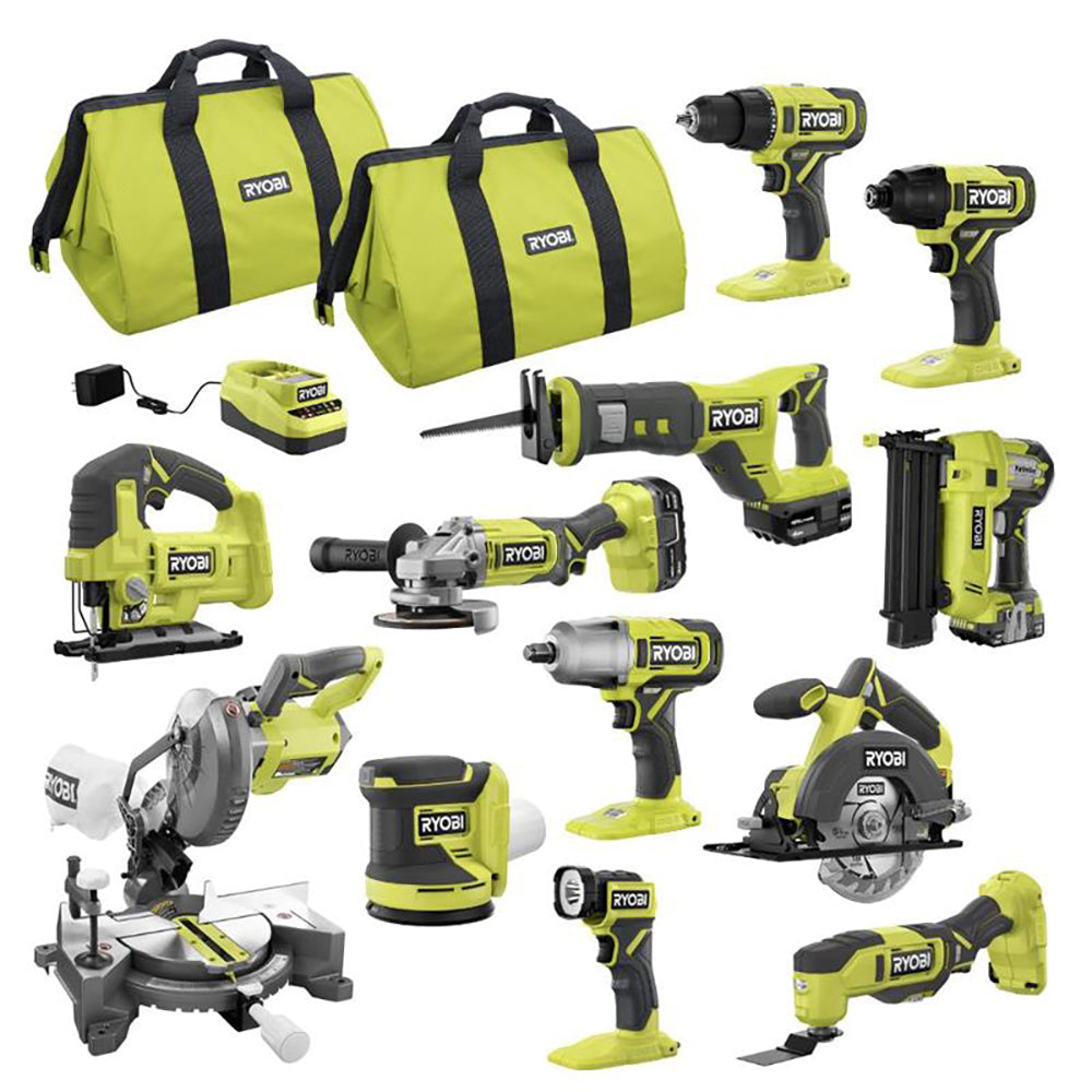 18V ONE+ 12-TOOL COMBO KIT | RYOBI