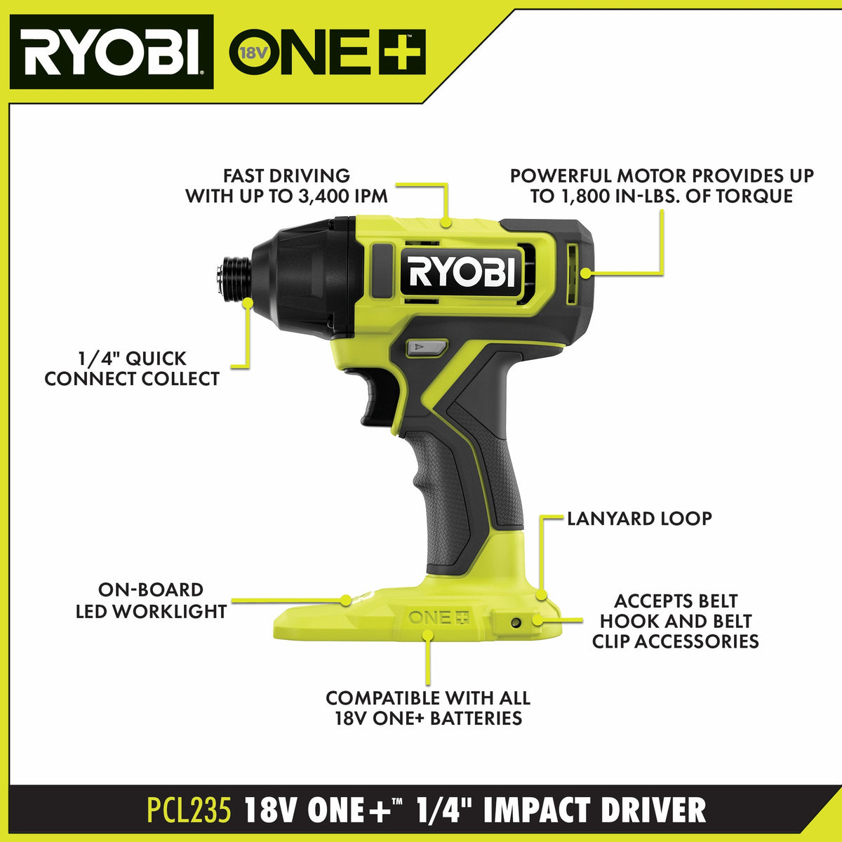 18V ONE+ 2-TOOL COMBO KIT | RYOBI