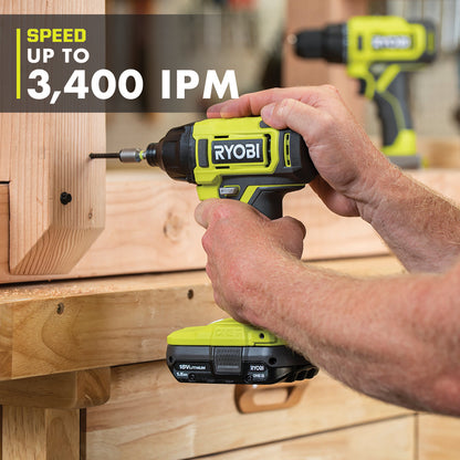 18V ONE+ 4-TOOL COMBO KIT | RYOBI