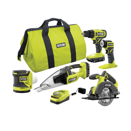 18V ONE+ 5-TOOL COMBO KIT | RYOBI
