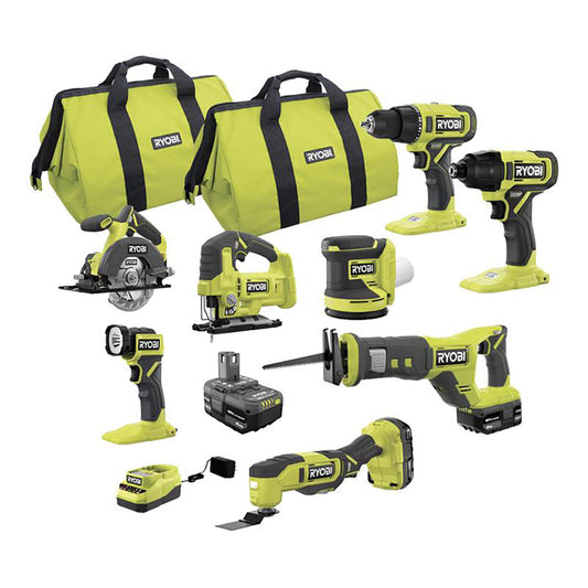 18V ONE+ 8-TOOL COMBO KIT | RYOBI