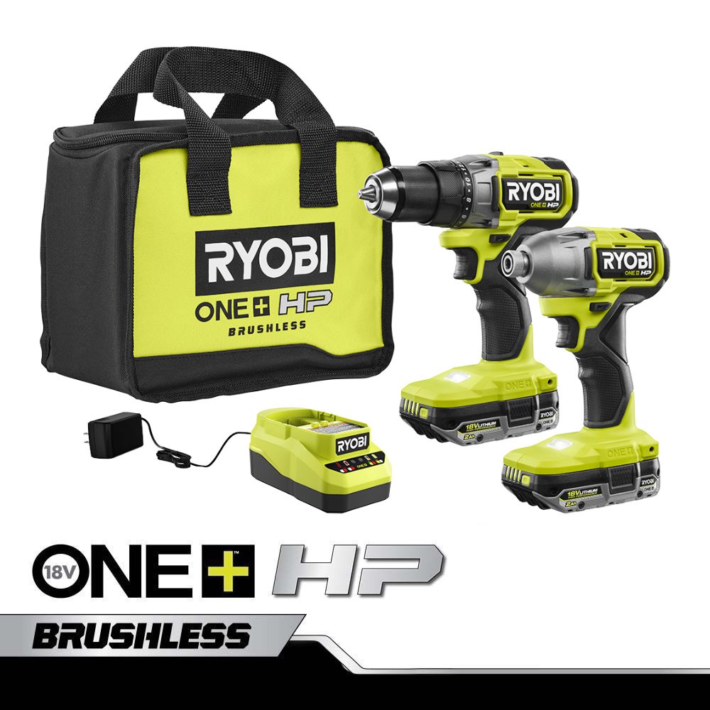 18V ONE+ HP BRUSHLESS 2-TOOL COMBO KIT | RYOBI
