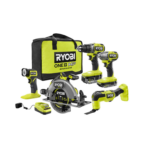 18V ONE+ HP BRUSHLESS 5-TOOL COMBO KIT | RYOBI
