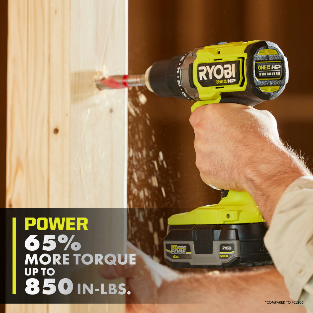 18V ONE+ HP BRUSHLESS 1/2″ DRILL/DRIVER KIT | RYOBI