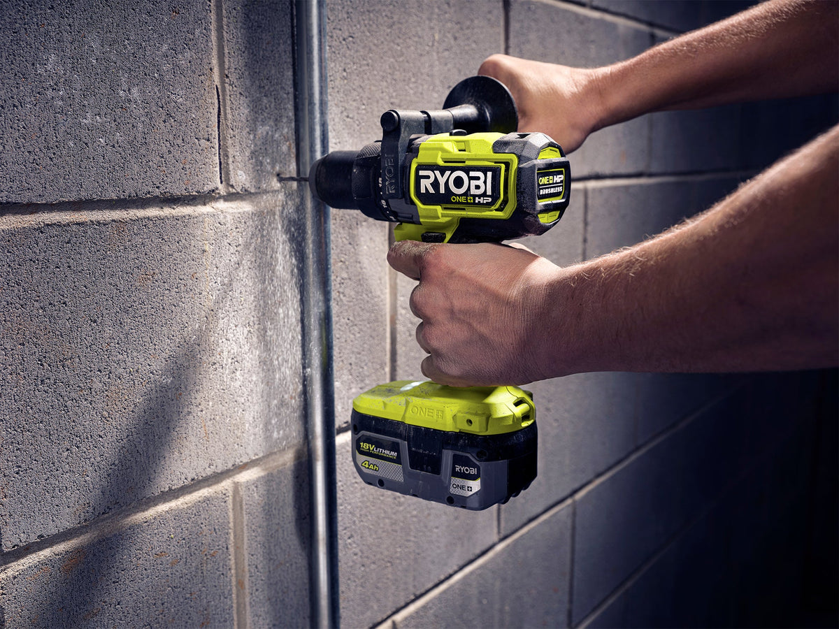 18V ONE+ HP BRUSHLESS 1/2″ HAMMER DRILL | RYOBI