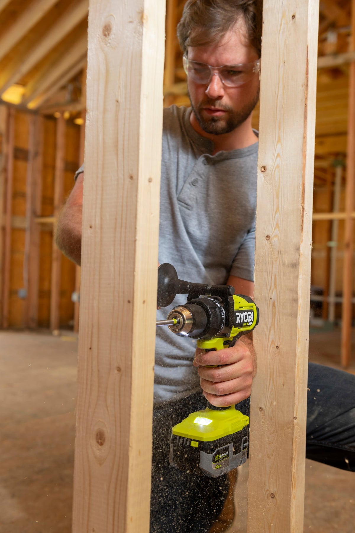 18V ONE+ HP BRUSHLESS 1/2″ HAMMER DRILL | RYOBI