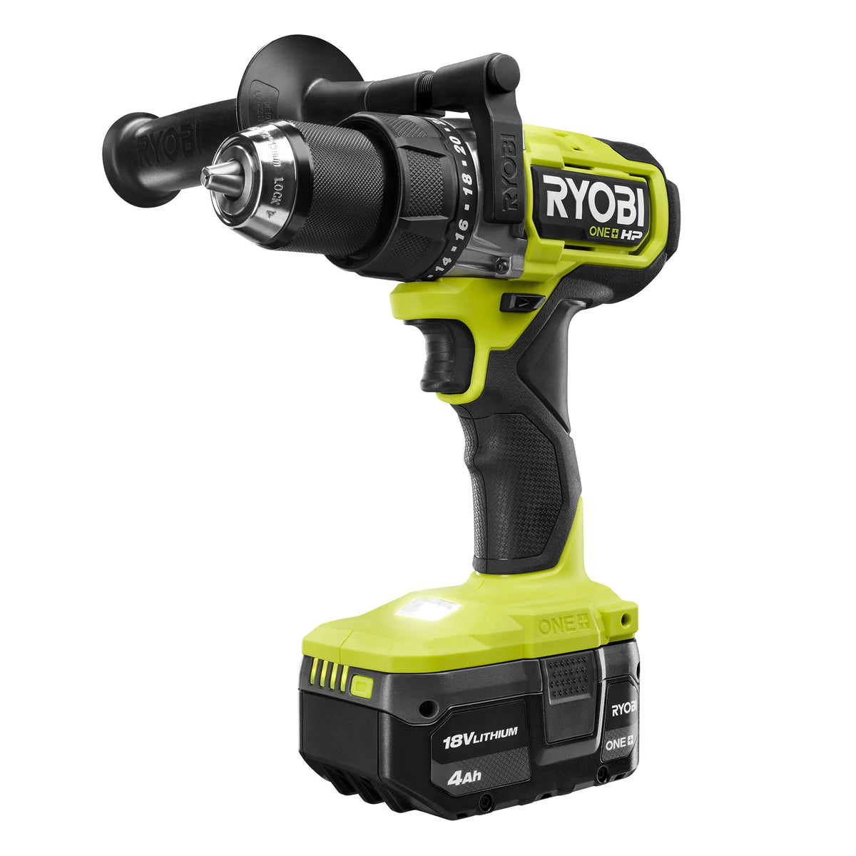 18V ONE+ HP BRUSHLESS 1/2″ HAMMER DRILL | RYOBI
