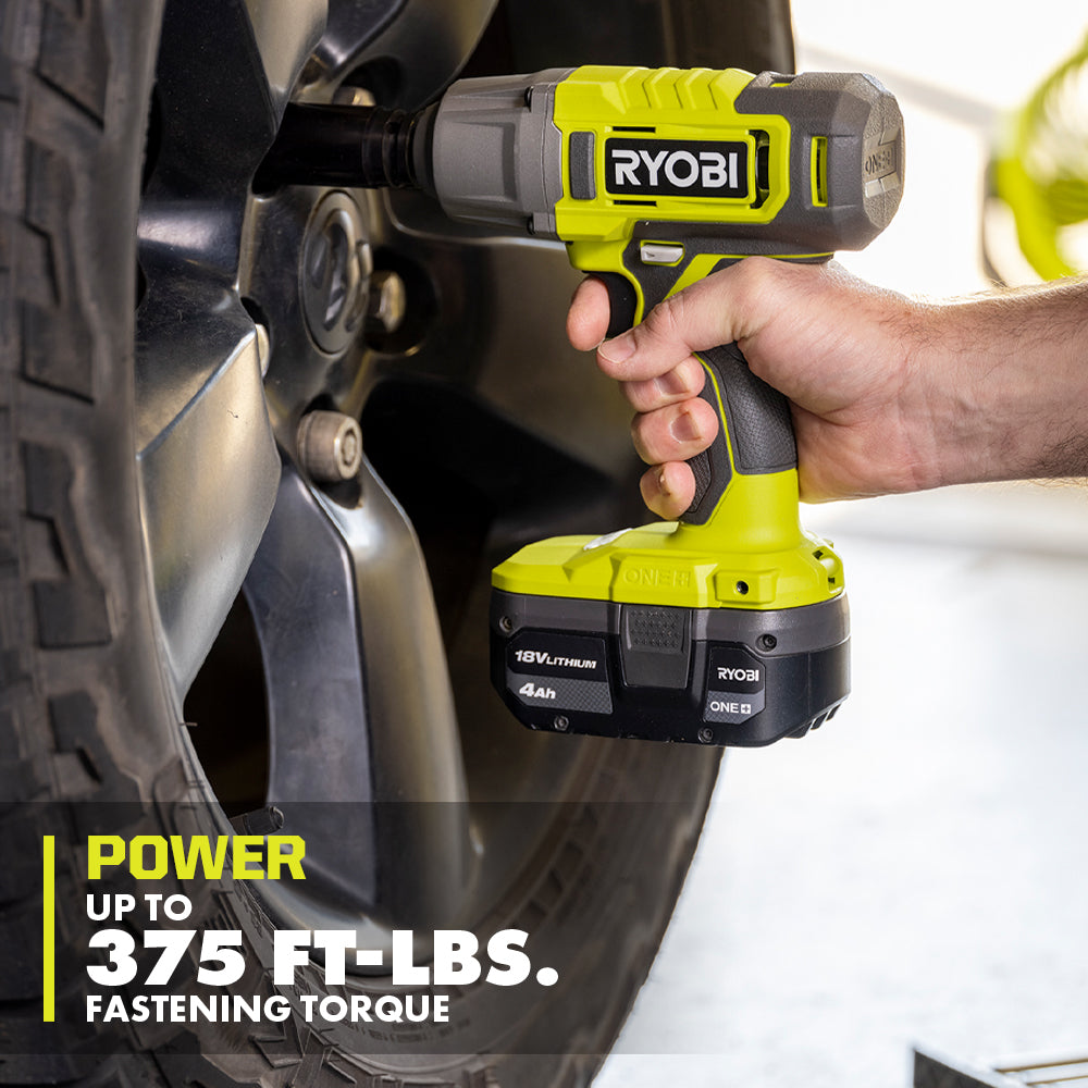 18V ONE+ 1/2″ IMPACT WRENCH | RYOBI