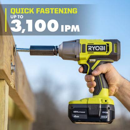18V ONE+ 1/2″ IMPACT WRENCH | RYOBI