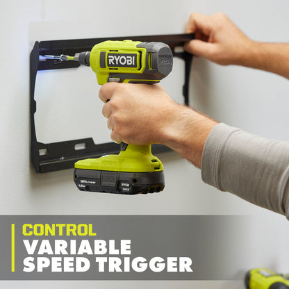 18V ONE+ 1/4″ HEX SCREWDRIVER KIT | RYOBI