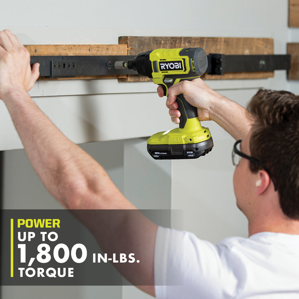 18V ONE+ 1/4″ IMPACT DRIVER KIT | RYOBI