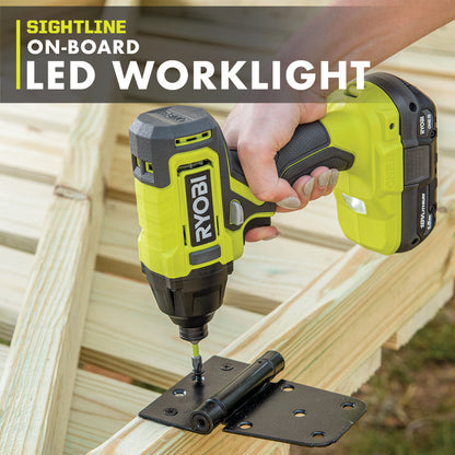 18V ONE+ 1/4″ IMPACT DRIVER KIT | RYOBI