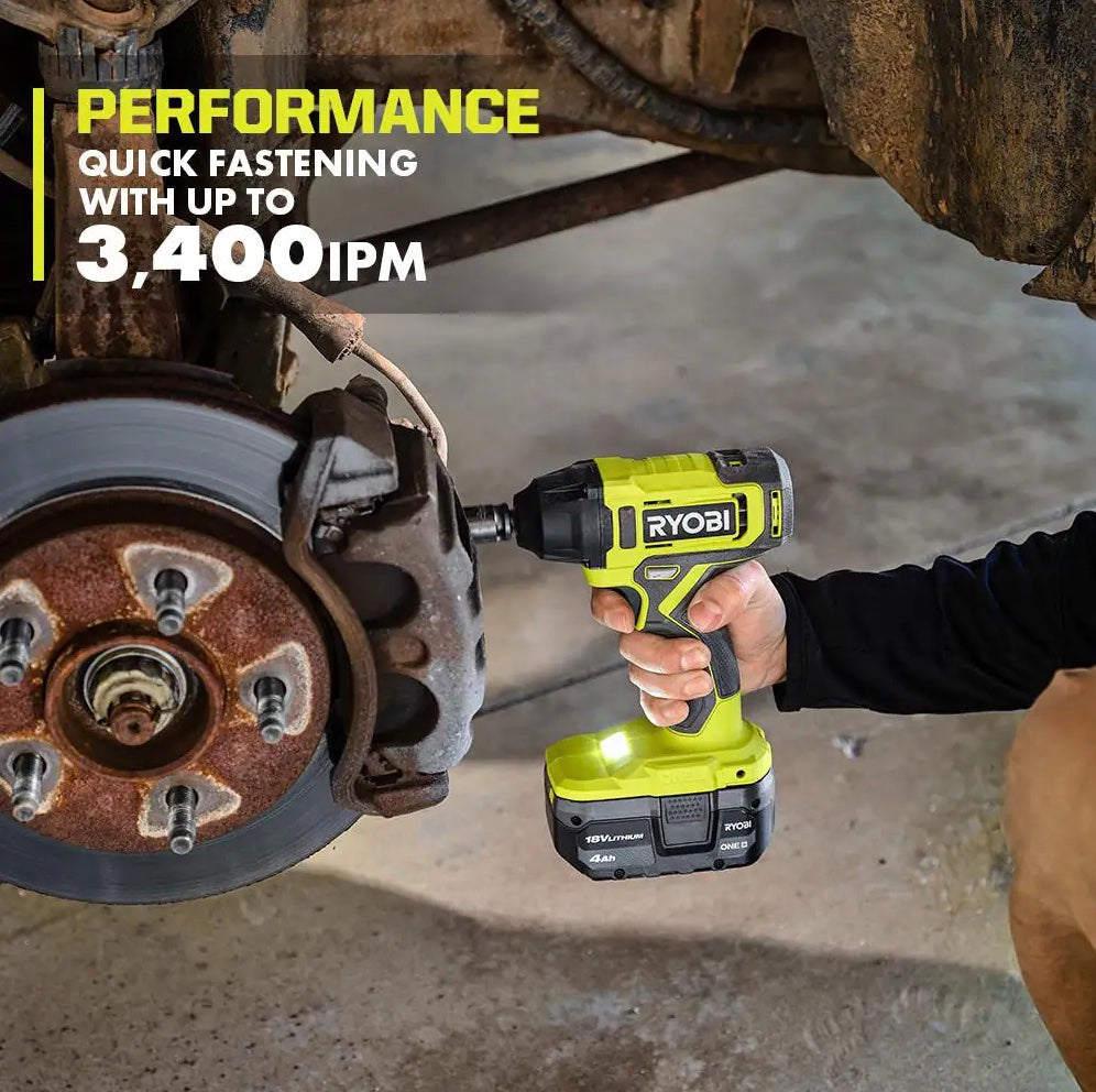 18V ONE+ 3/8″ IMPACT WRENCH KIT | RYOBI