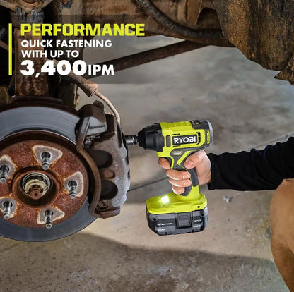 18V ONE+ 3/8″ IMPACT WRENCH KIT | RYOBI