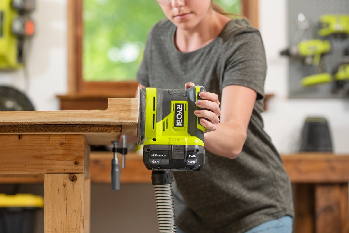18V ONE+ 5″ RANDOM ORBIT SANDER KIT | RYOBI