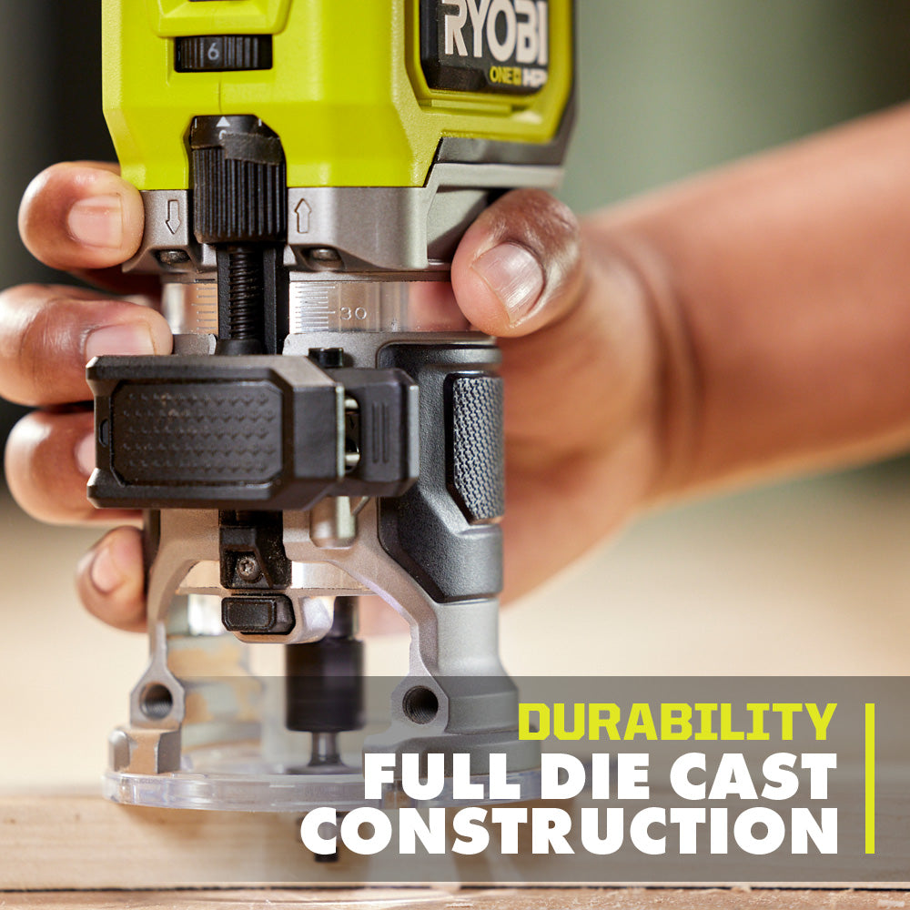 18V ONE+ HP BRUSHLESS COMPACT ROUTER | RYOBI