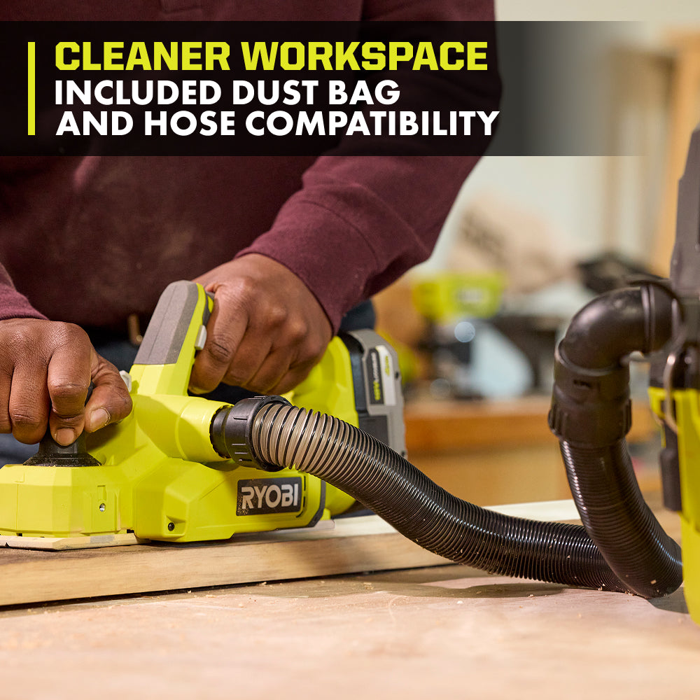 18V ONE+? 3-1/4″ HAND PLANER | RYOBI