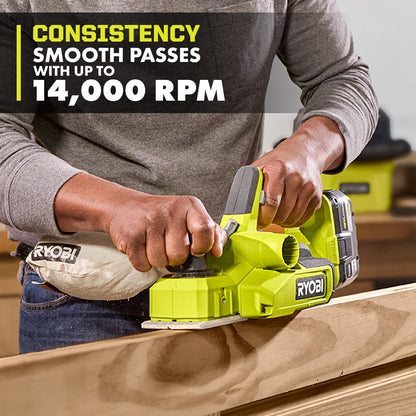 18V ONE+? 3-1/4″ HAND PLANER | RYOBI