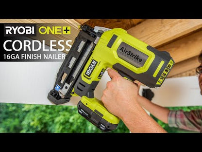 18V ONE+ AIRSTRIKE 16GA FINISH NAILER | RYOBI