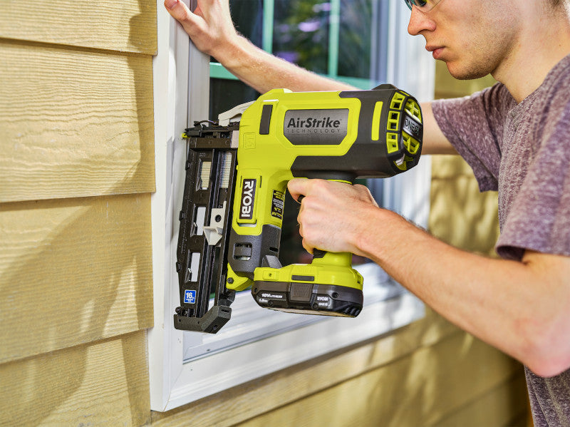 18V ONE+ AIRSTRIKE 16GA FINISH NAILER KIT | RYOBI