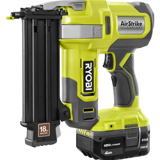 18V ONE+ AIRSTRIKE 18GA BRAD NAILER KIT | RYOBI