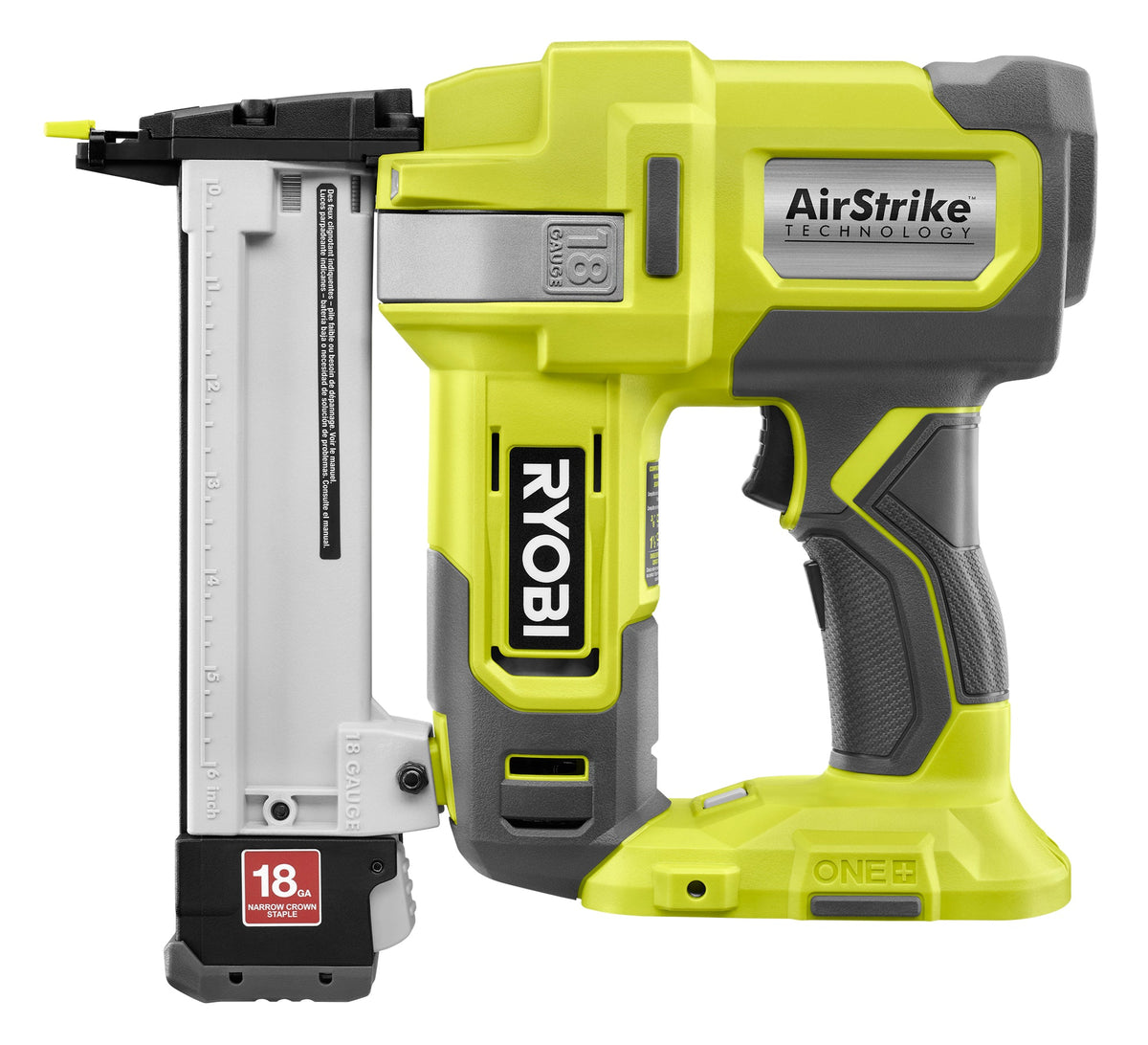 18V ONE+ AIRSTRIKE 18GA NARROW CROWN STAPLER | RYOBI