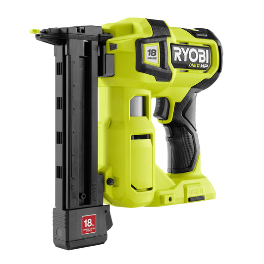 18V ONE+ HP 18V BRUSHLESS CORDLESS 18-GAUGE NARROW CROWN STAPLER, CORDLESS STAPLE GUN (TOOL ONLY) | RYOBI
