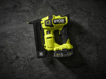 18V ONE+ HP 18V BRUSHLESS CORDLESS 18-GAUGE NARROW CROWN STAPLER, CORDLESS STAPLE GUN (TOOL ONLY) | RYOBI