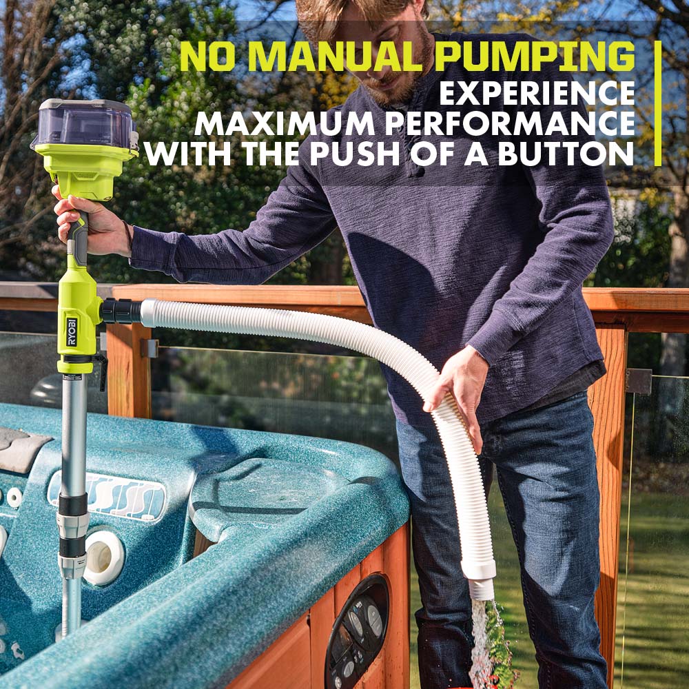 18V ONE+ 1/6 TELESCOPING POLE PUMP KIT | RYOBI