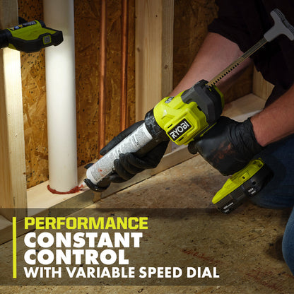 18V ONE+ 10 OZ. CAULK AND ADHESIVE GUN | RYOBI