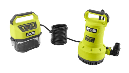 18V ONE+ 20 GPM SUBMERSIBLE WATER TRANSFER PUMP | RYOBI
