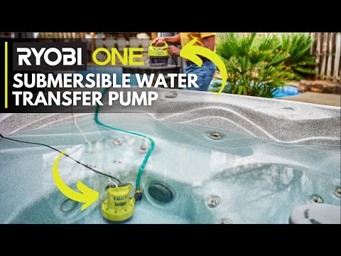 18V ONE+ 20 GPM SUBMERSIBLE WATER TRANSFER PUMP KIT | RYOBI