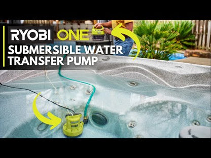 18V ONE+ 20 GPM SUBMERSIBLE WATER TRANSFER PUMP KIT | RYOBI