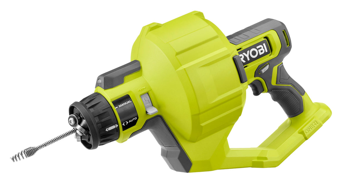 18V ONE+ 25′ DRAIN AUGER | RYOBI