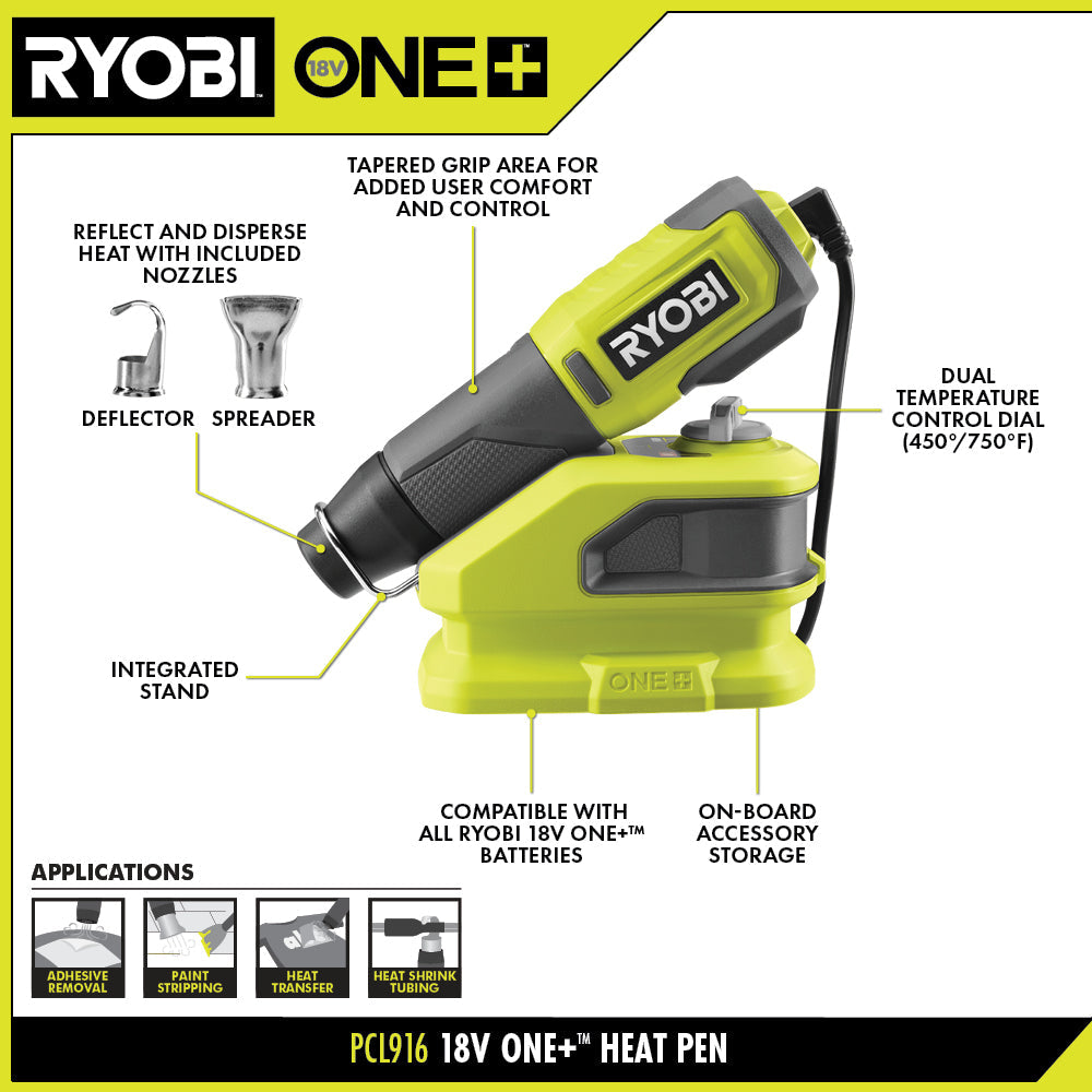 18V ONE+ HEAT PEN | RYOBI