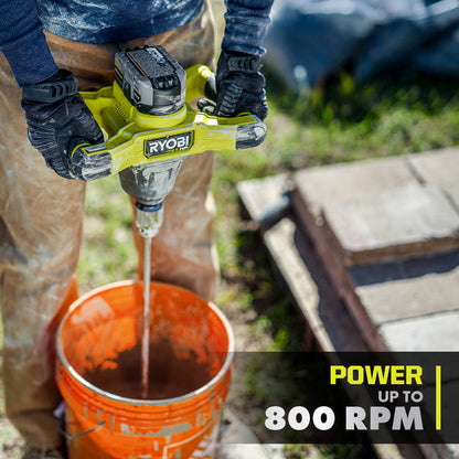 18V ONE+ HP BRUSHLESS 1/2″ MUD MIXER | RYOBI