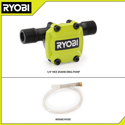 1/4″ HEX SHANK DRILL PUMP | RYOBI