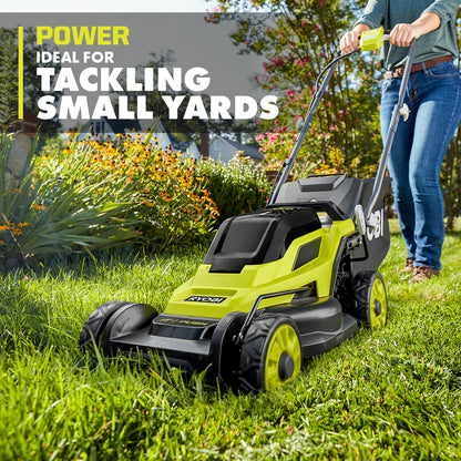 18V ONE+ 13″ PUSH MOWER | RYOBI