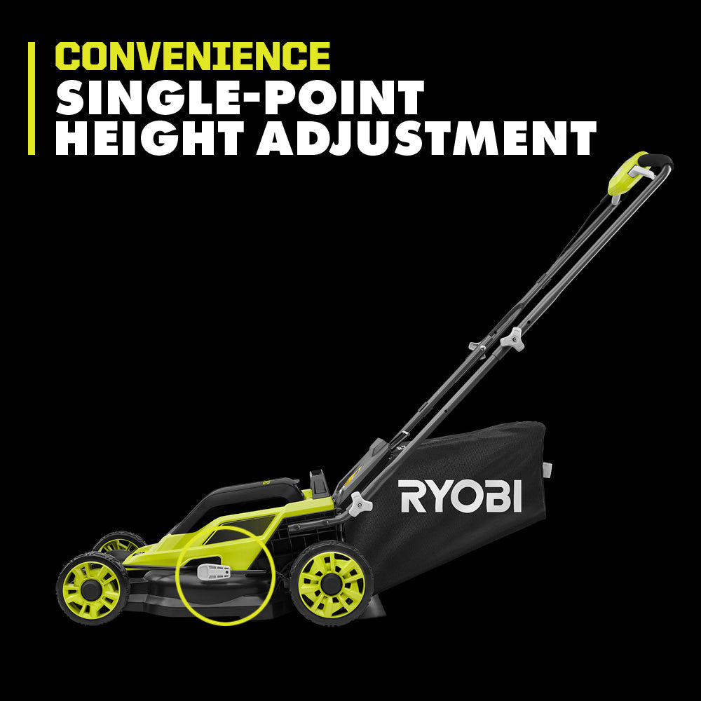 18V ONE+ 13″ PUSH MOWER | RYOBI