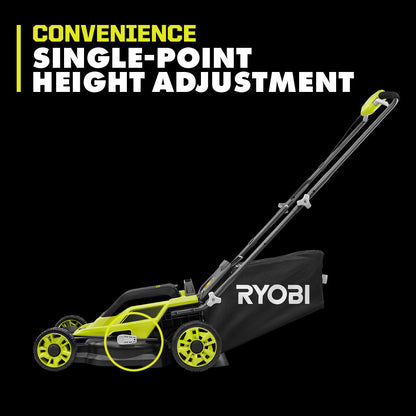 18V ONE+ 13″ PUSH MOWER | RYOBI