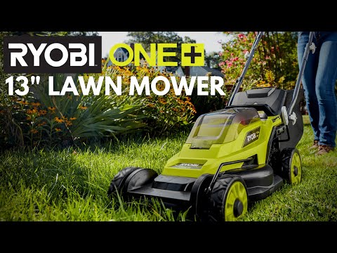 18V ONE+ 13″ PUSH MOWER | RYOBI
