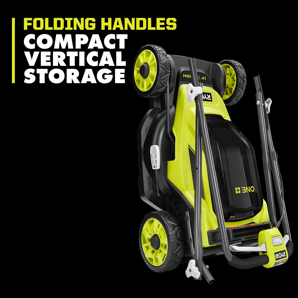 18V ONE+ 13″ PUSH MOWER KIT | RYOBI