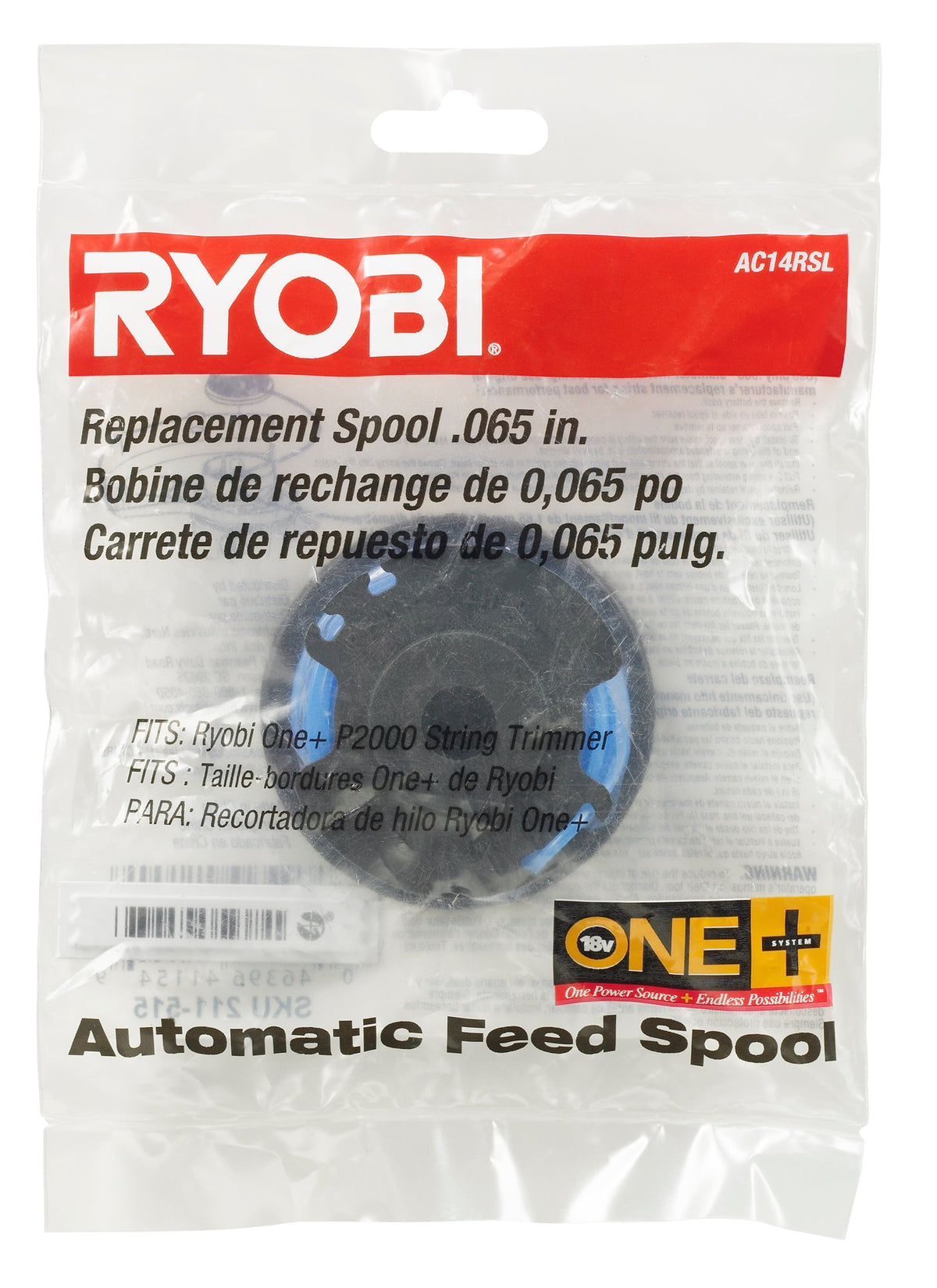 .065″ REPLACEMENT SPOOL | RYOBI
