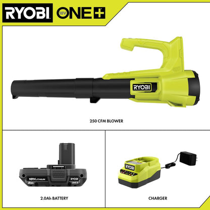 18V ONE+ 250 CFM BLOWER KIT | RYOBI