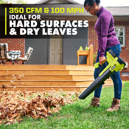 18V ONE+ 350 CFM BLOWER | RYOBI