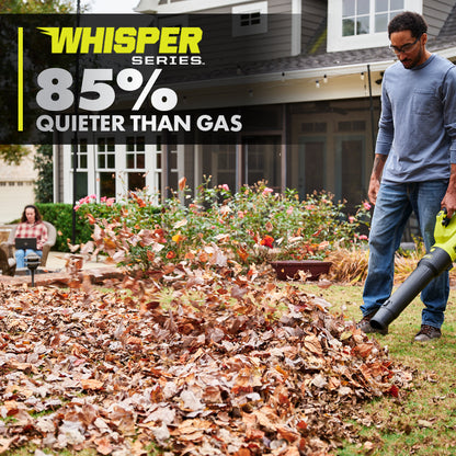 18V ONE+ HP BRUSHLESS 510 CFM WHISPER SERIES BLOWER | RYOBI