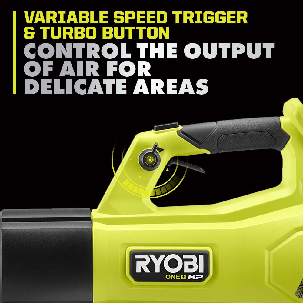 18V ONE+ HP BRUSHLESS WHISPER SERIES 450 CFM BLOWER | RYOBI